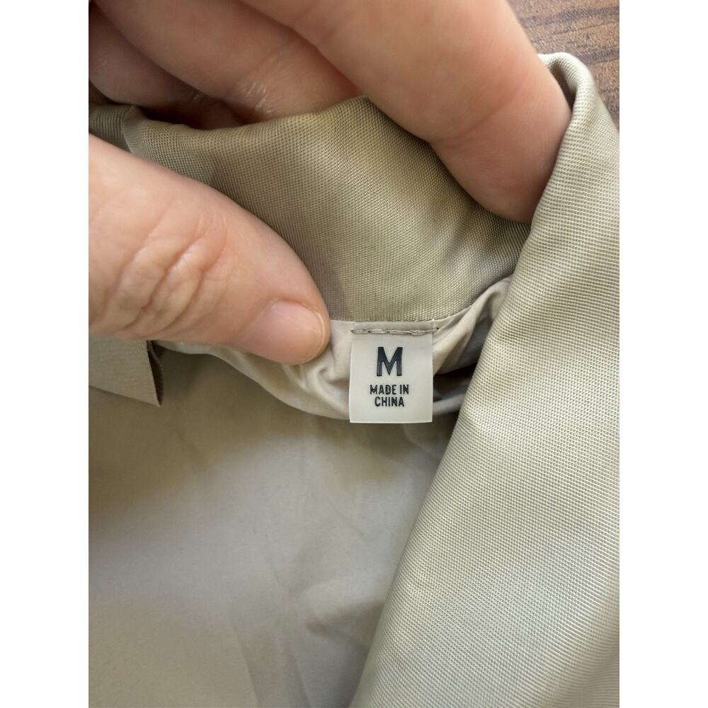 ESSENTIALS Fear of God 1977 Coaches Jacket Fog Snap Button Unlined Pocket Medium - Picture 8 of 12